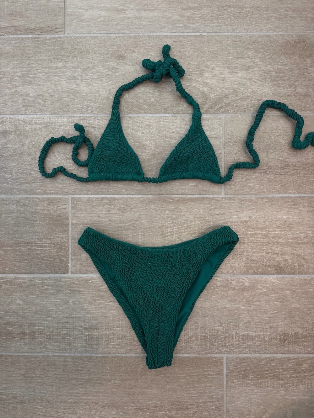 Elysiian Scrunch Triangle Bikini Set